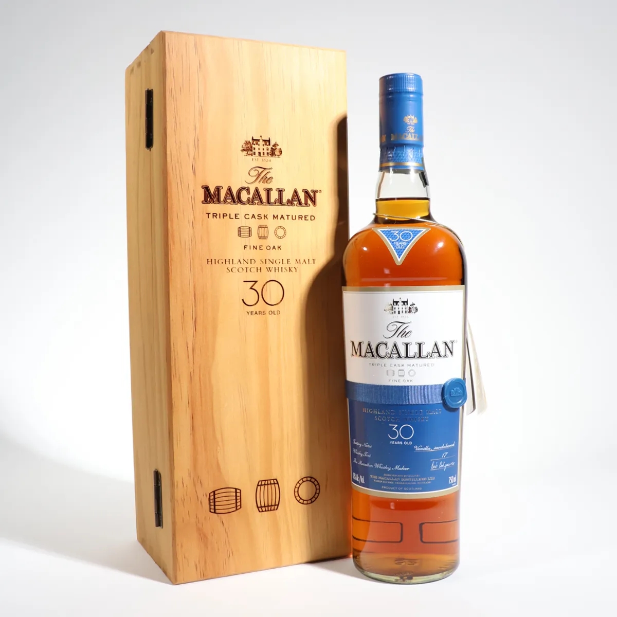Macallan 30 Year Triple Cask Fine Oak Single Malt Scotch | Unicorn 
