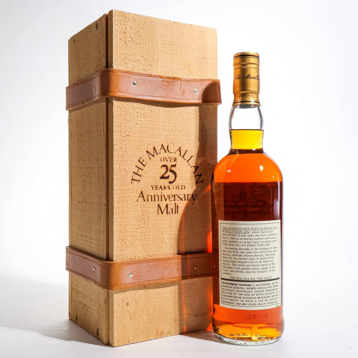 Macallan 25 Year 1966 Anniversary Malt Single Malt Scotch (1992 