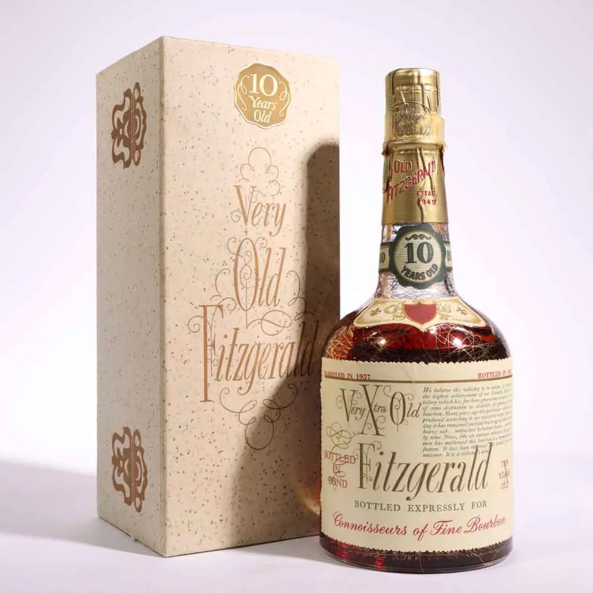 Very Xtra Old Fitzgerald 10 Year Bottled-In-Bond Bourbon (1967, 4 