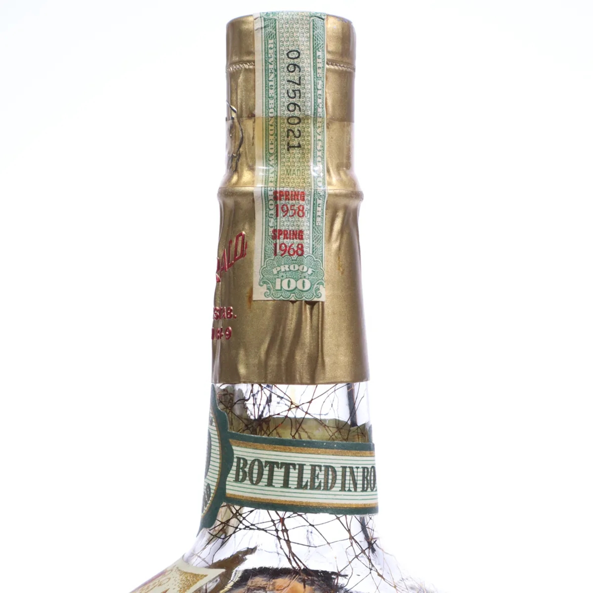 Very Xtra Old Fitzgerald 10 Year Bottled-In-Bond Bourbon (1968, 4 