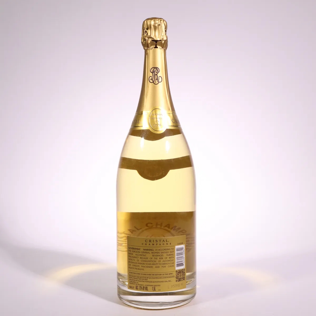 2008 Louis Roederer Cristal (1.5 L - Magnum) | Unicorn Auctions