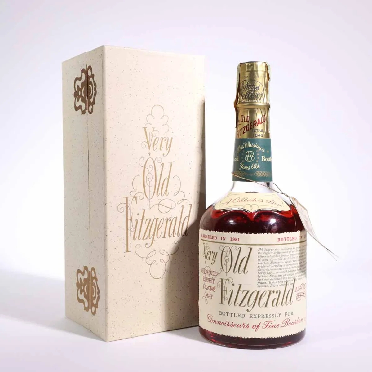 Very Old Fitzgerald 8 Year Bourbon (1959, 4/5 Quart) | Unicorn 
