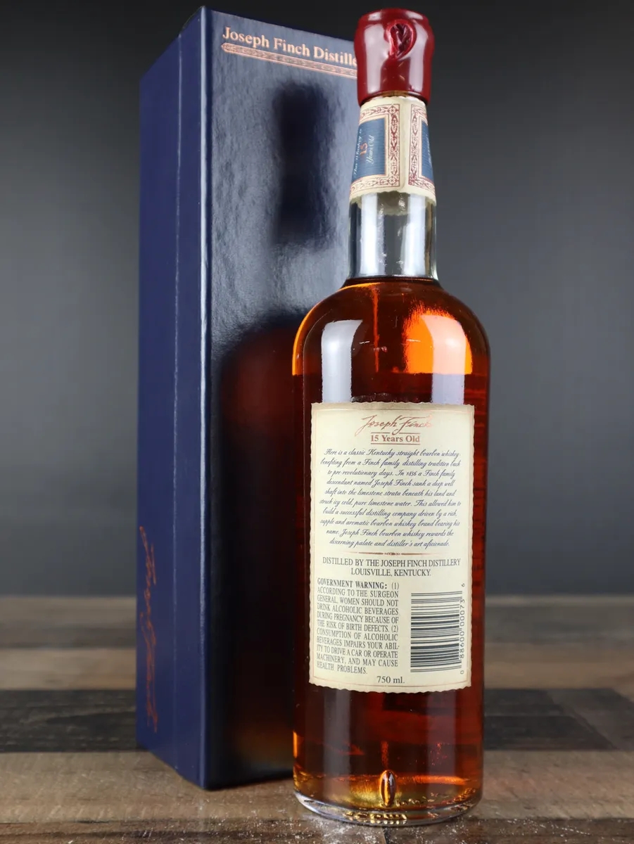 Joseph Finch 15 Year Rare Bourbon | Unicorn Auctions