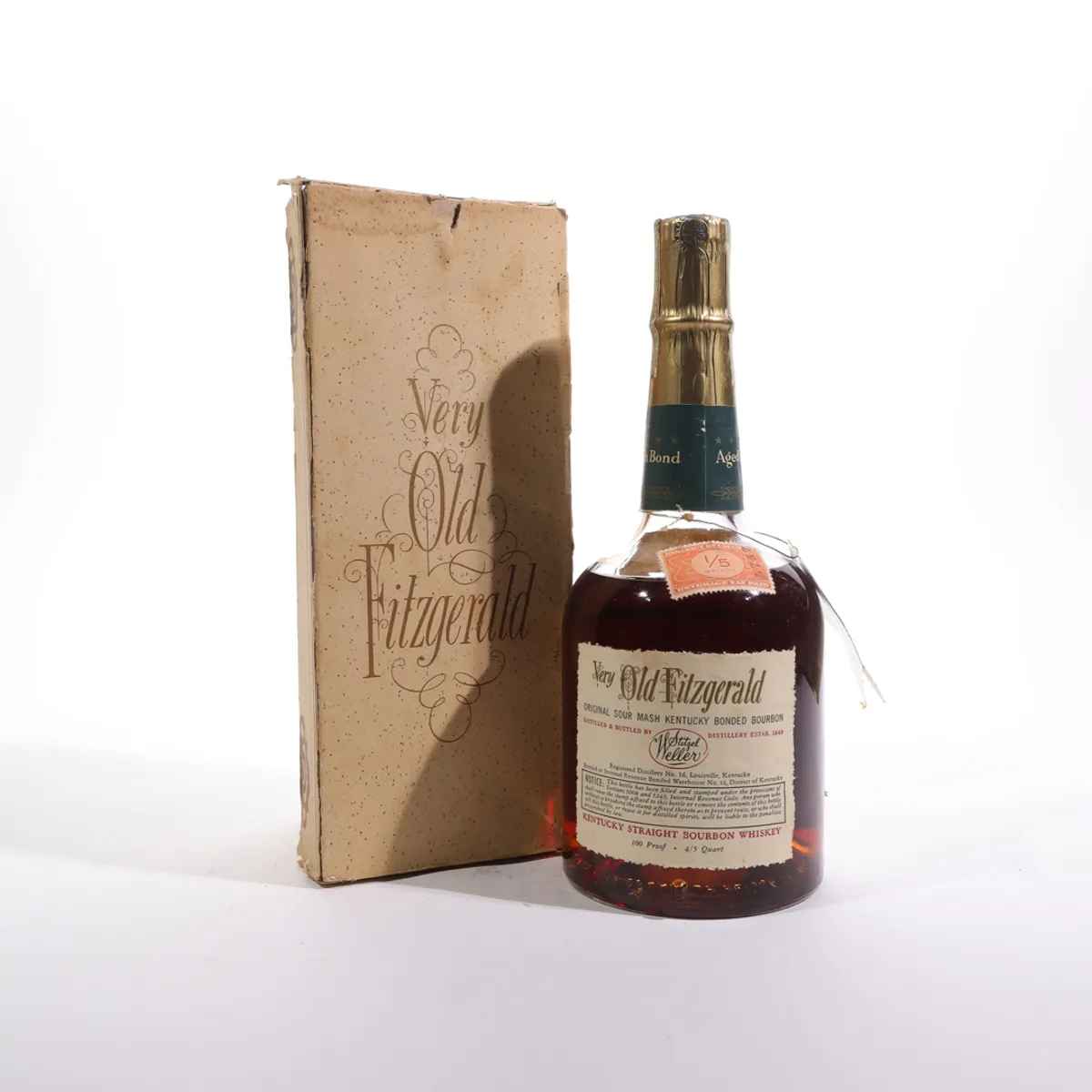 Very Old Fitzgerald 8 Year Bourbon (1958, 4/5 Quart) | Unicorn 