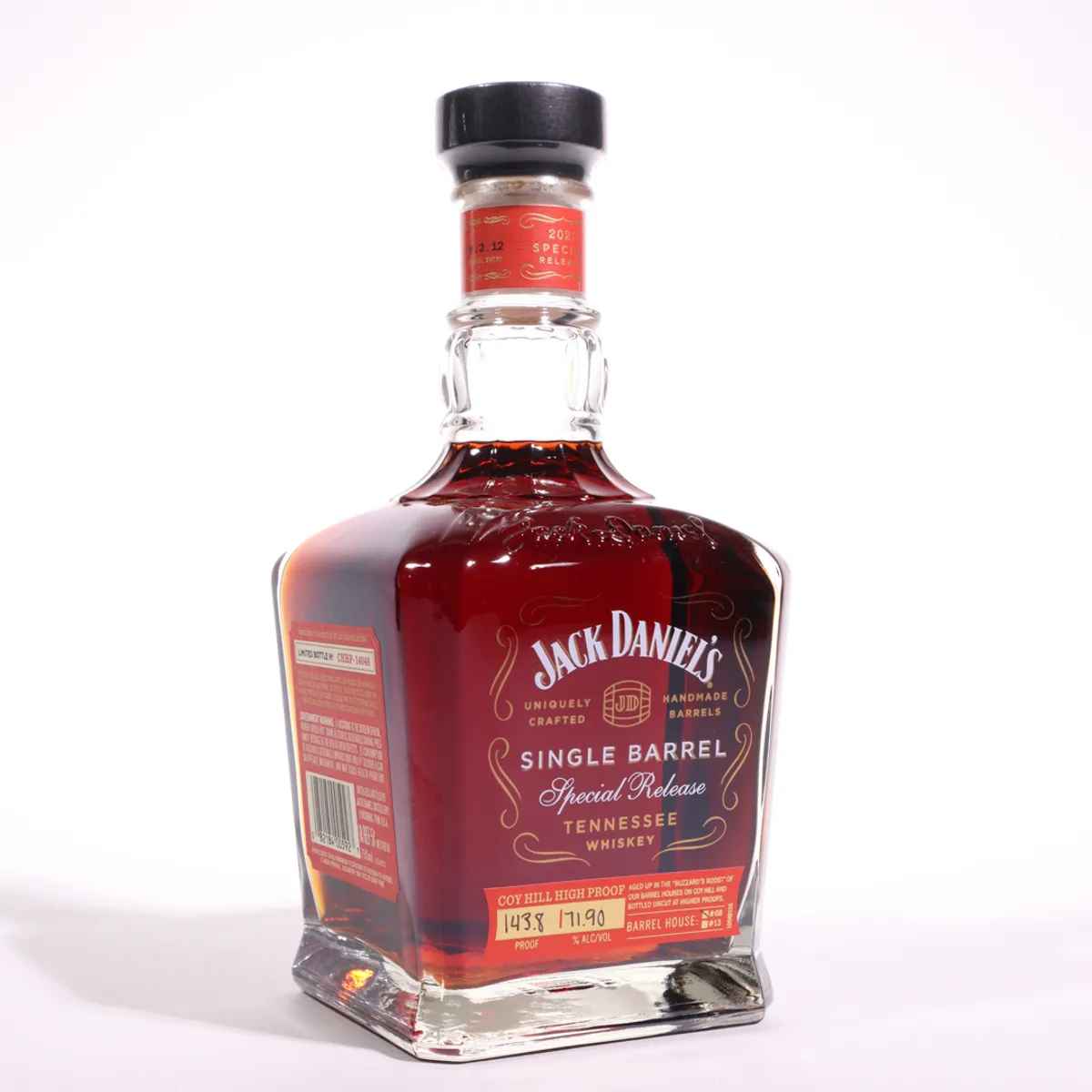 Jack Daniel's Single Barrel Special Release Coy Hill High Proof